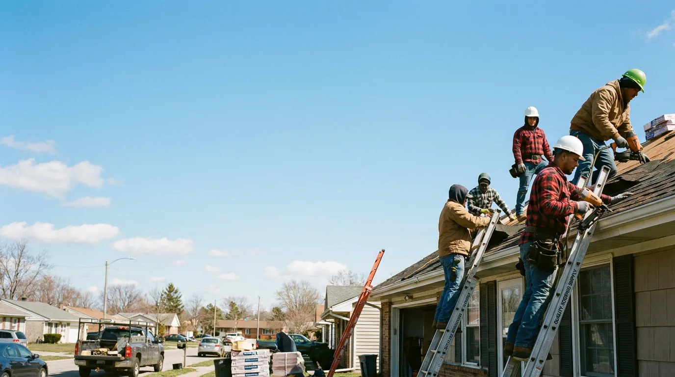 Roofing in Napoleon, MI near me